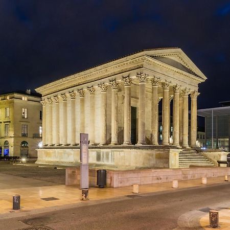 Duplex Denim Lägenhet Nîmes Exteriör bild